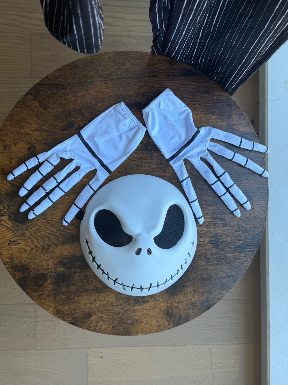 Spirit Disney Jack Skellington Costume Boys XL 14-16 Complete Set - Picture 7 of 10